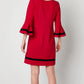 Robe manches 3/4
