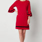Robe manches 3/4