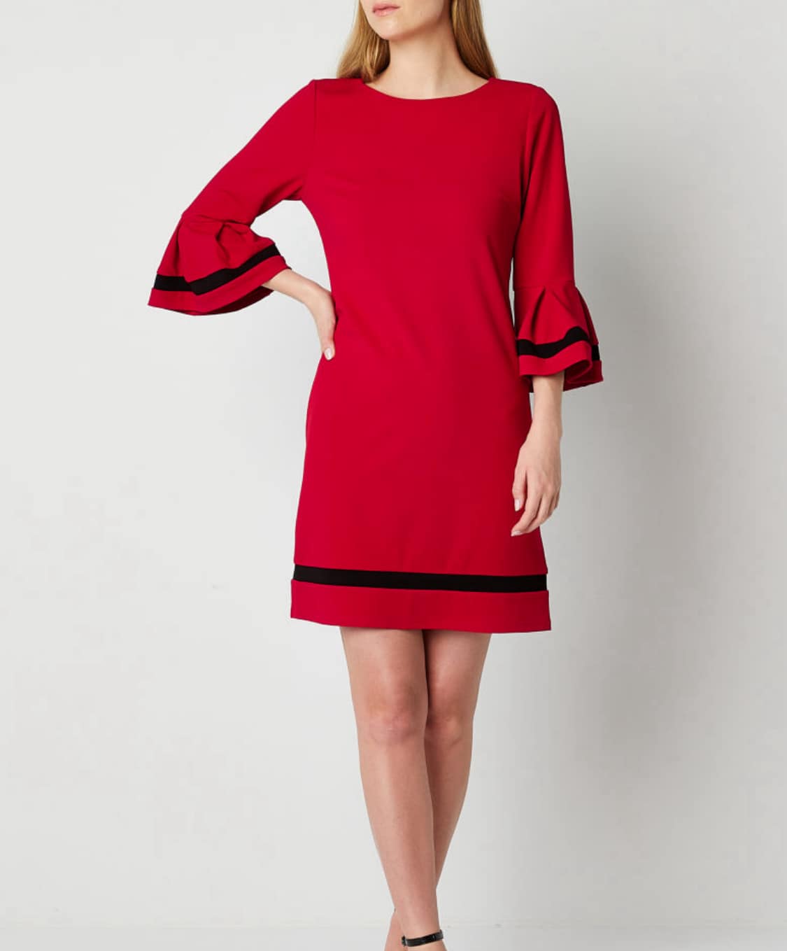 Robe manches 3/4