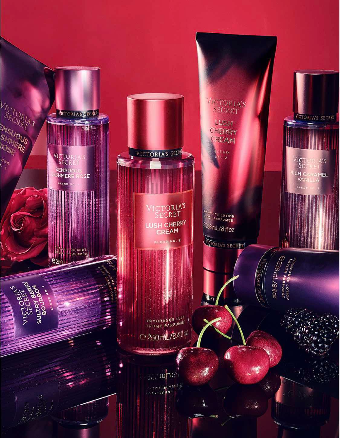 Collection rayée Victorias secret